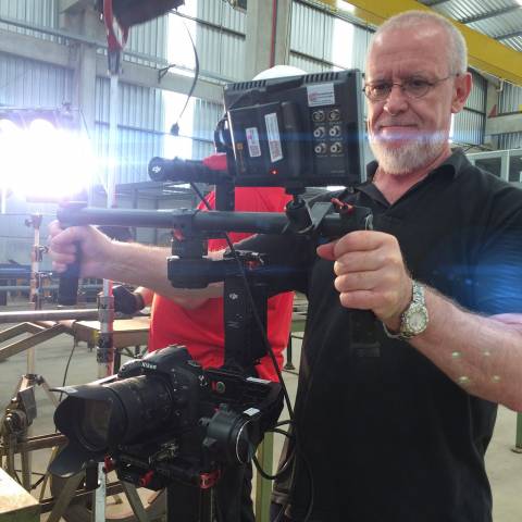Operando o Ronin para cenas de "Concept"