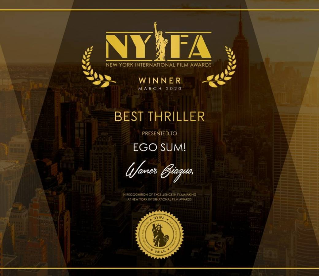 “EGO SUM!” WINNER AWARD AGAIN